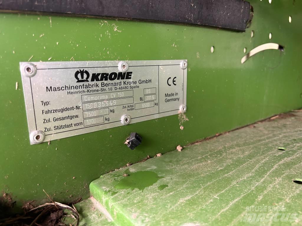Krone CV150XC Rundballe-pressere