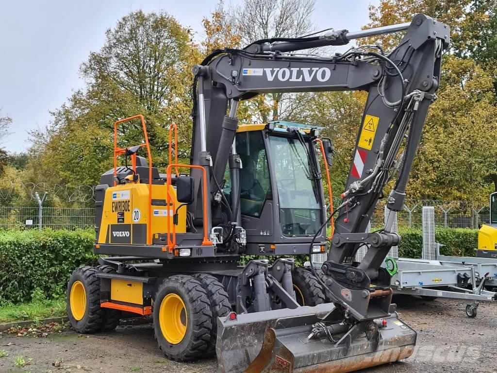 Volvo EWR 130 Gravemaskiner på hjul