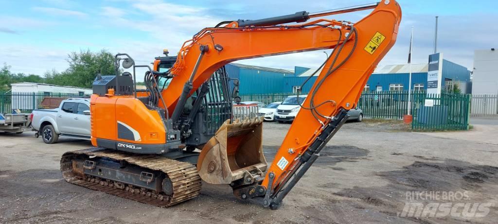 Doosan DX140LCR-5 Gravemaskiner på larvebånd