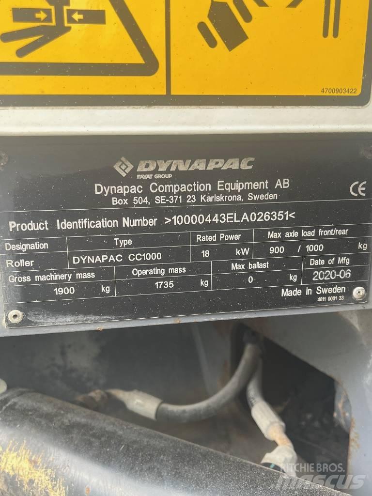 Dynapac CC 1000 Tvilling tromle