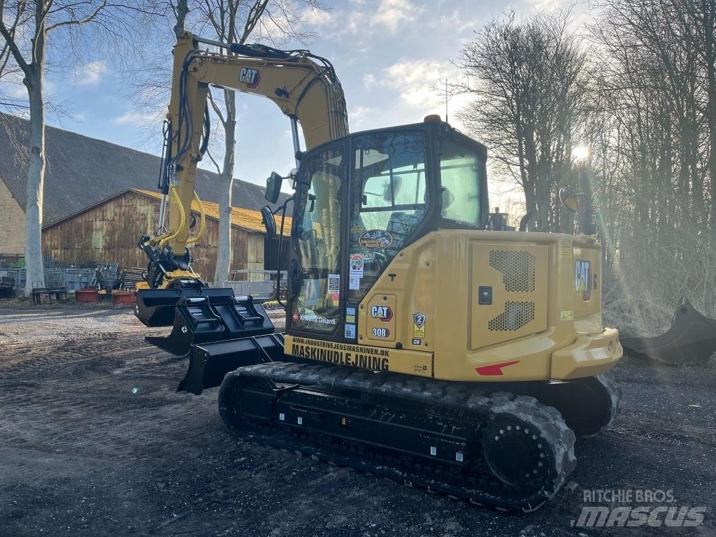 CAT 308 Midi-gravemaskiner 7t - 12t