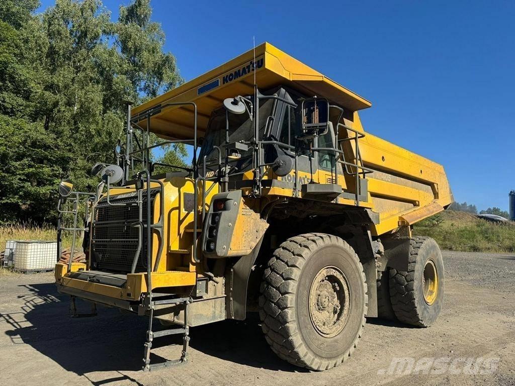 Komatsu HD 405-8 Knækstyrede dumpere