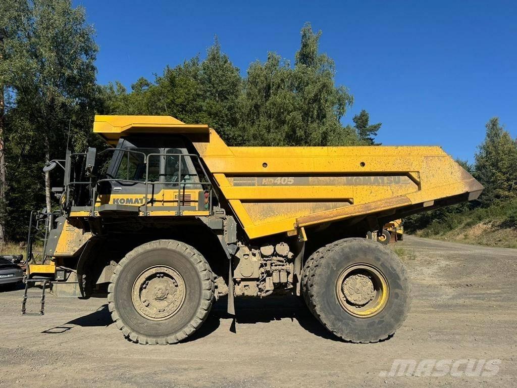 Komatsu HD 405-8 Knækstyrede dumpere