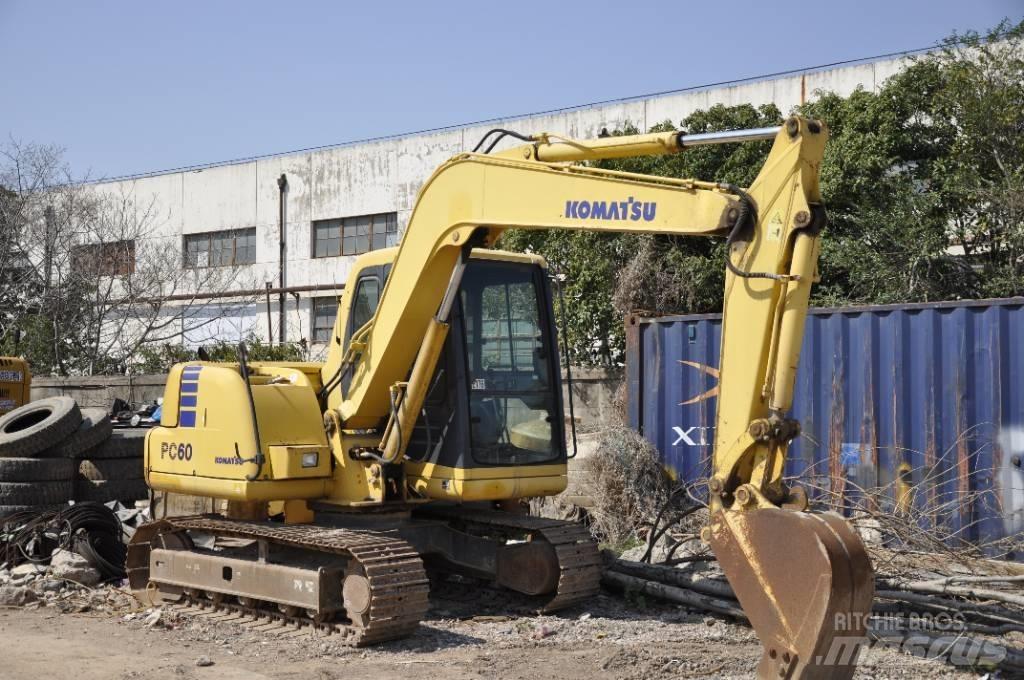 Komatsu PC 60 Gravemaskiner på larvebånd