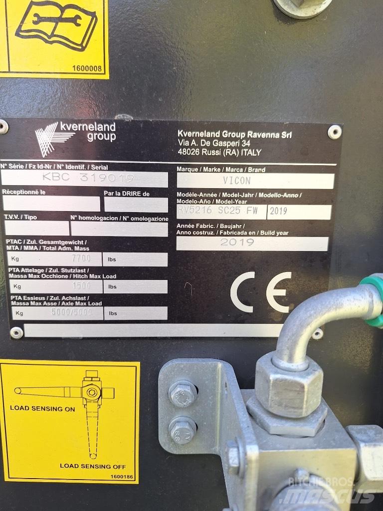 Vicon RV5216 Rundballe-pressere