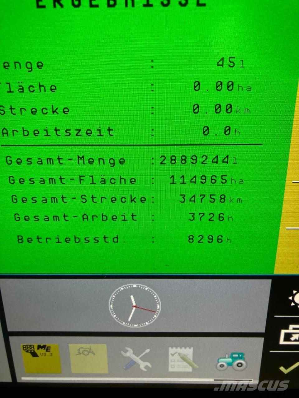 Dammann DT 2500H Trailersprøjter