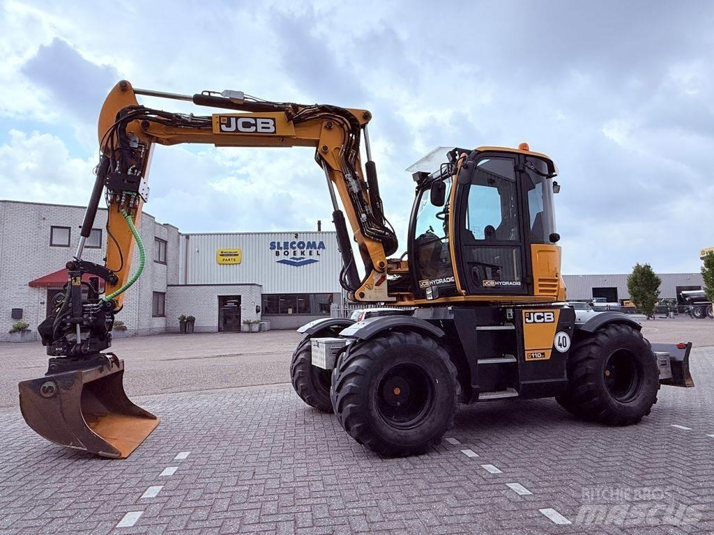 JCB Hydradig 110W Gravemaskiner på hjul
