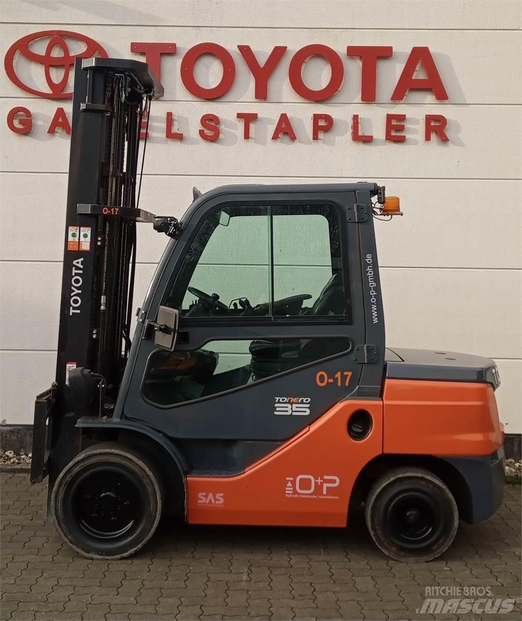 Toyota 52-8FDJF35 Diesel gaffeltrucks