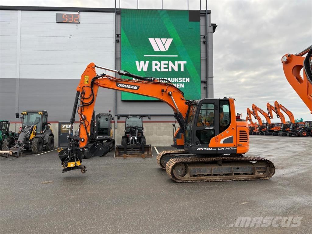 Doosan DX140LCR-5 Gravemaskiner på larvebånd