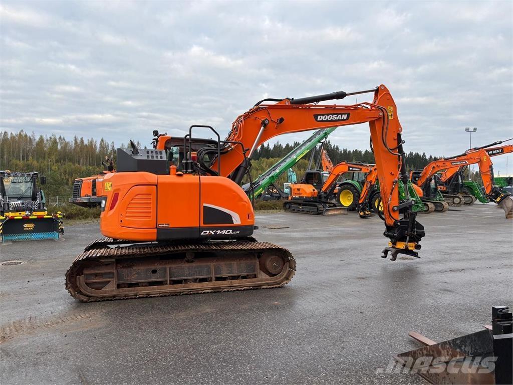 Doosan DX140LCR-5 Gravemaskiner på larvebånd