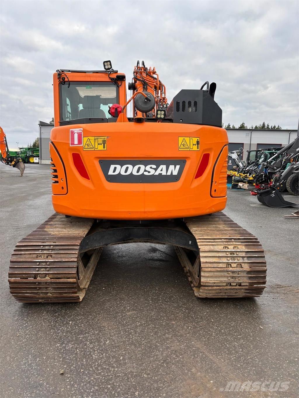 Doosan DX140LCR-5 Gravemaskiner på larvebånd