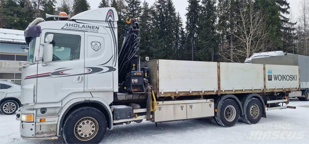 Scania R420 Lastbil med kran