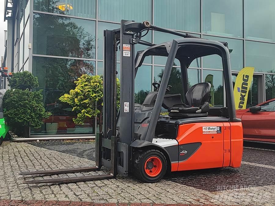 Linde E20L-02 El gaffeltrucks