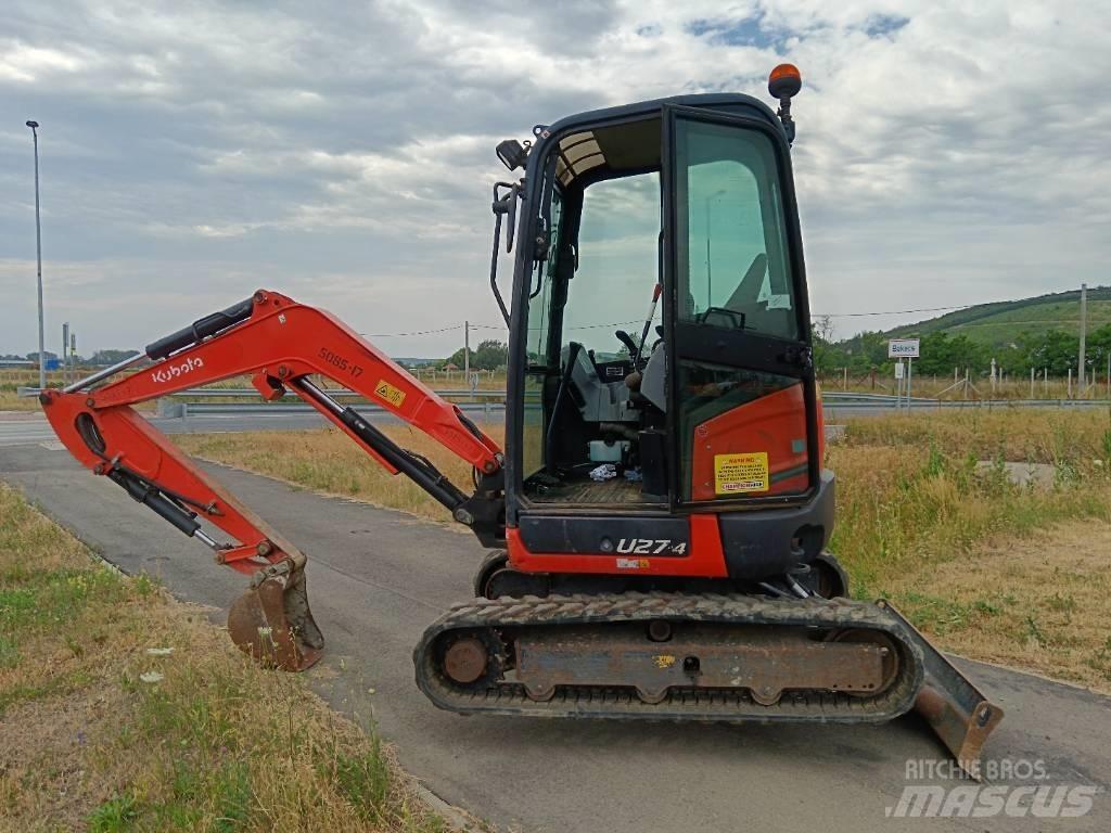 Kubota U 27-4 Minigravemaskiner