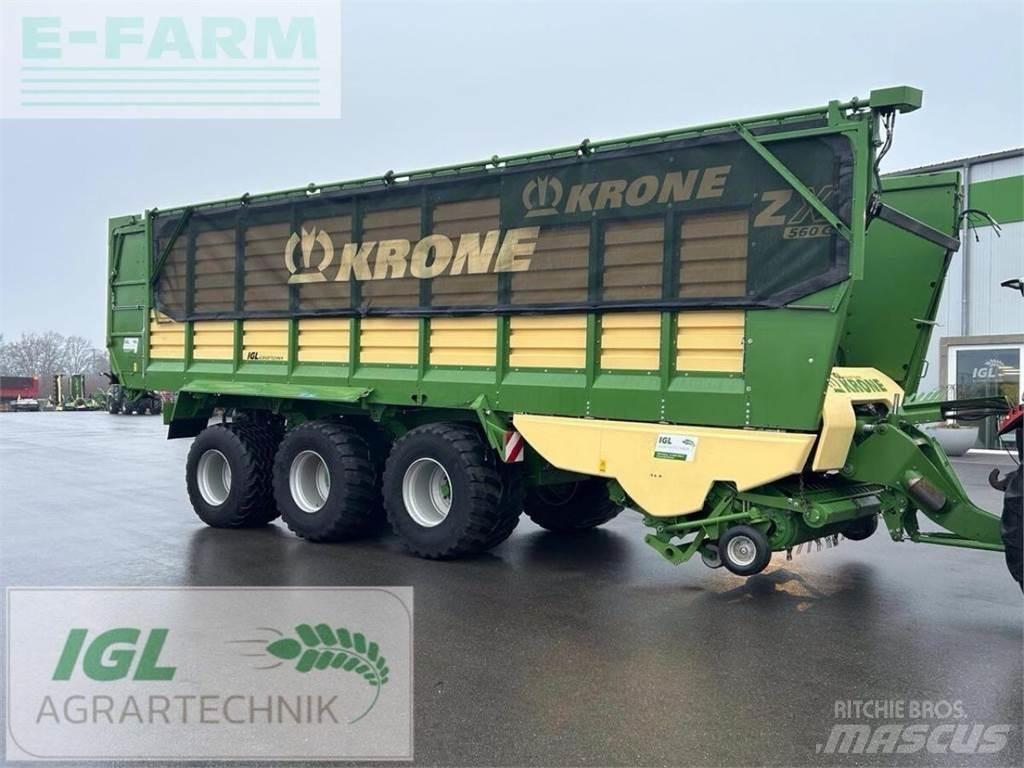 Krone zx 560 gl Sneglevogne