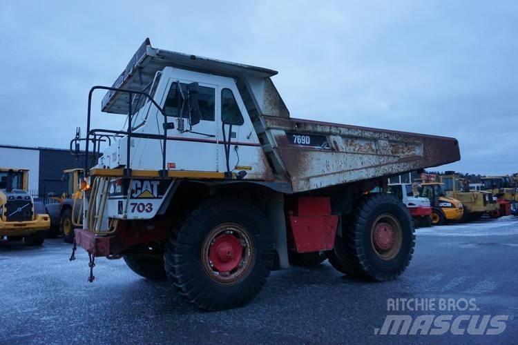 CAT 769 D Knækstyrede dumpere