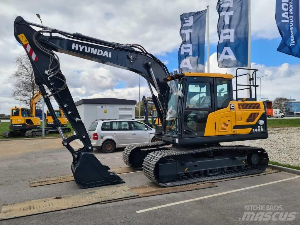 Hyundai HX140AL Gravemaskiner på larvebånd