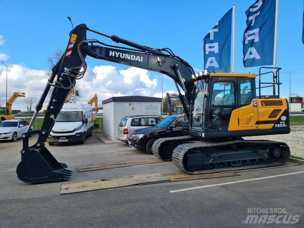Hyundai HX140AL Gravemaskiner på larvebånd