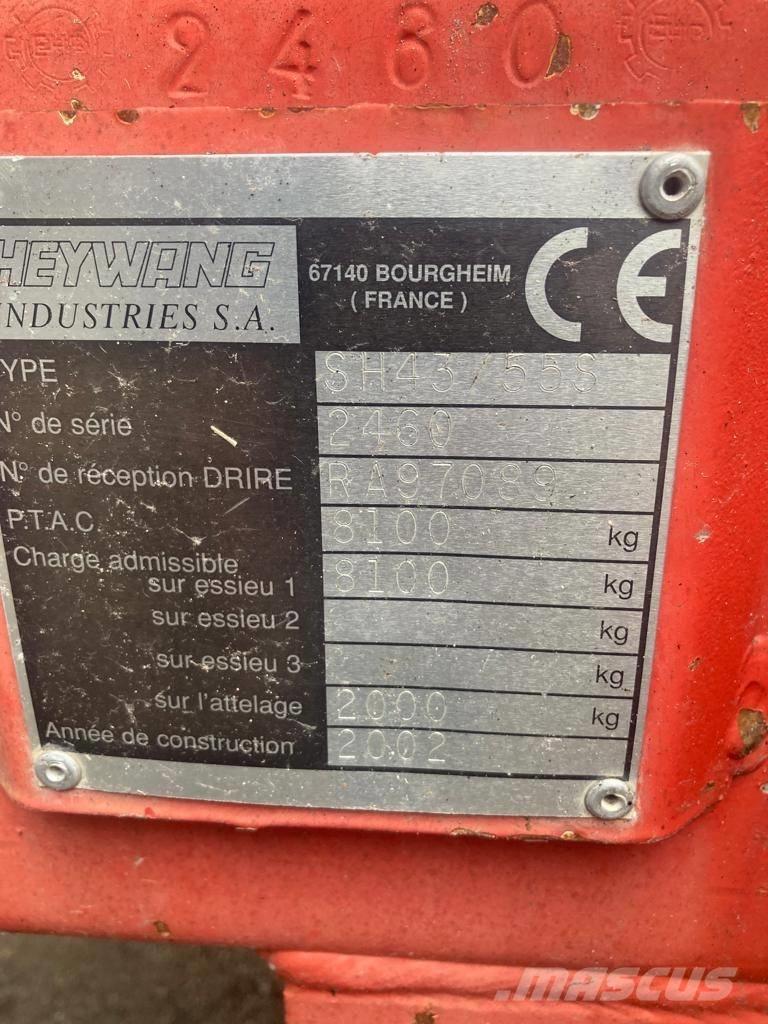 Heywang SH 43/55 S Gødningsspreder