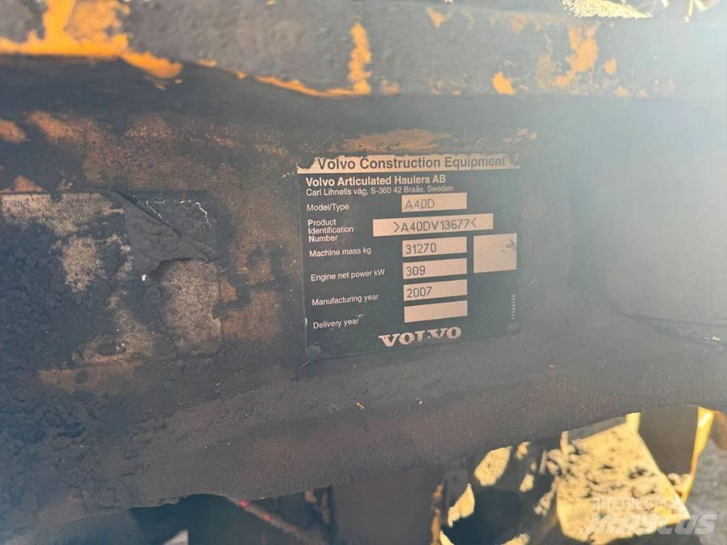 Volvo A 40 D Terrængående lastbiler