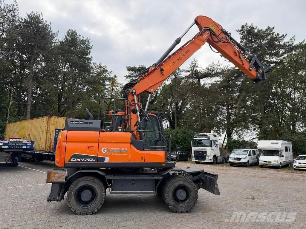 Doosan DX170W-5 Gravemaskiner på hjul
