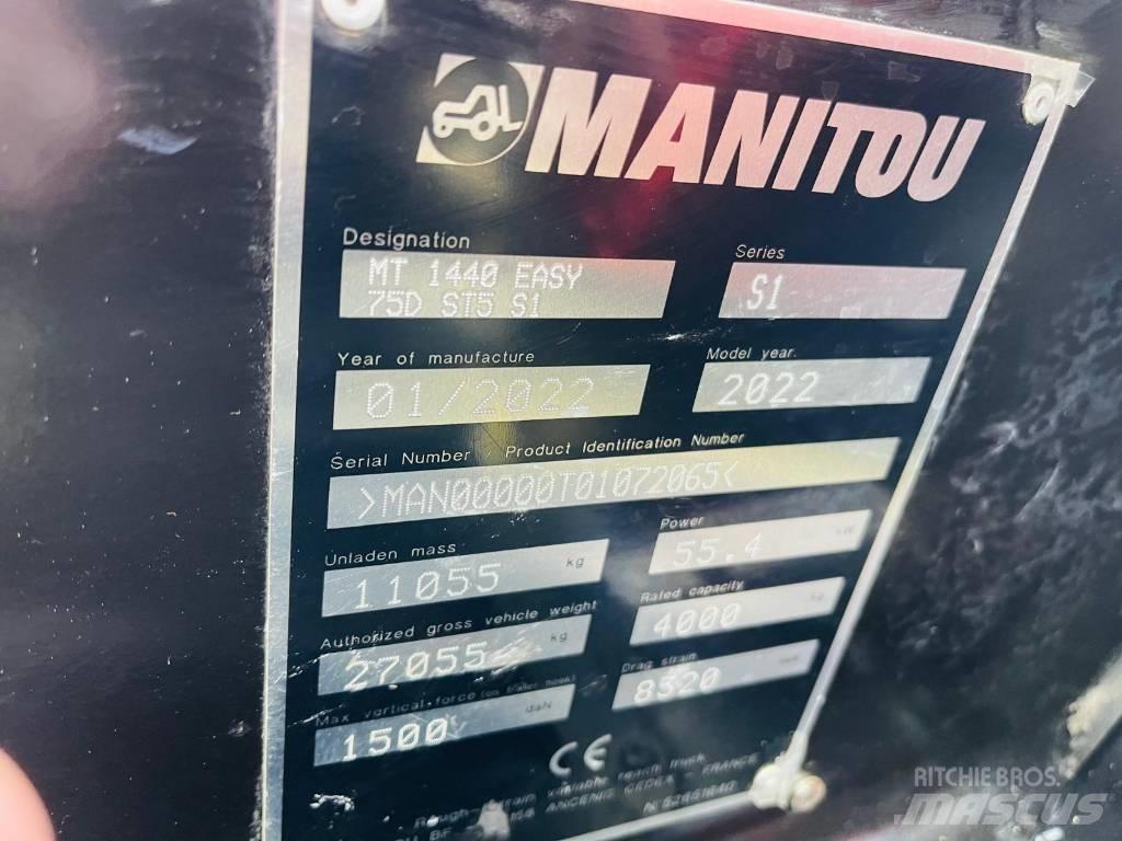 Manitou MT 1440 Easy Teleskoplæssere