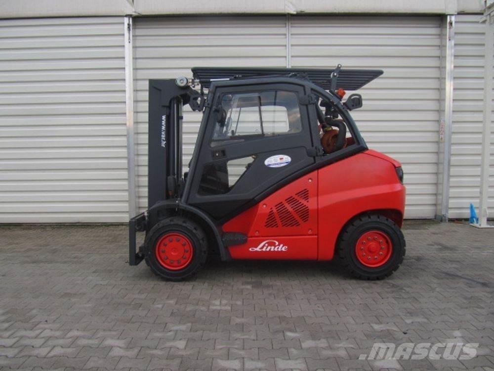 Linde H50T LPG gaffeltrucks