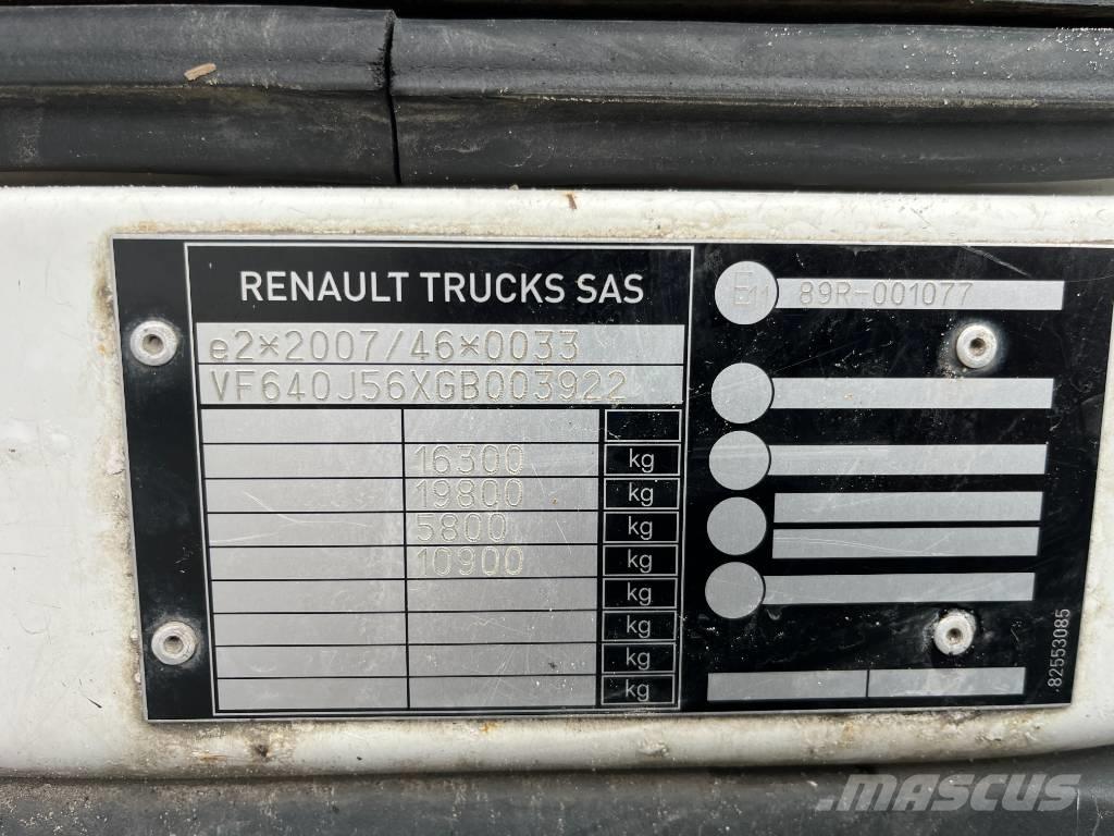 Renault D16 Lastbil med kran