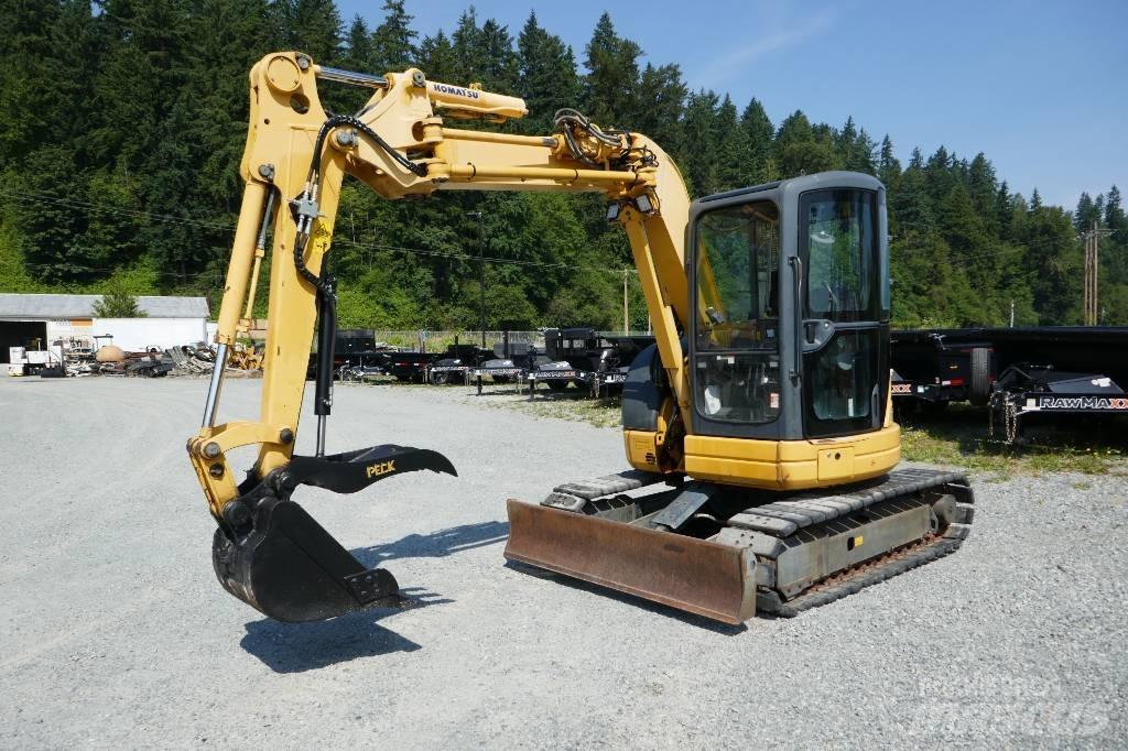 Komatsu PC58UU-5 Minigravemaskiner