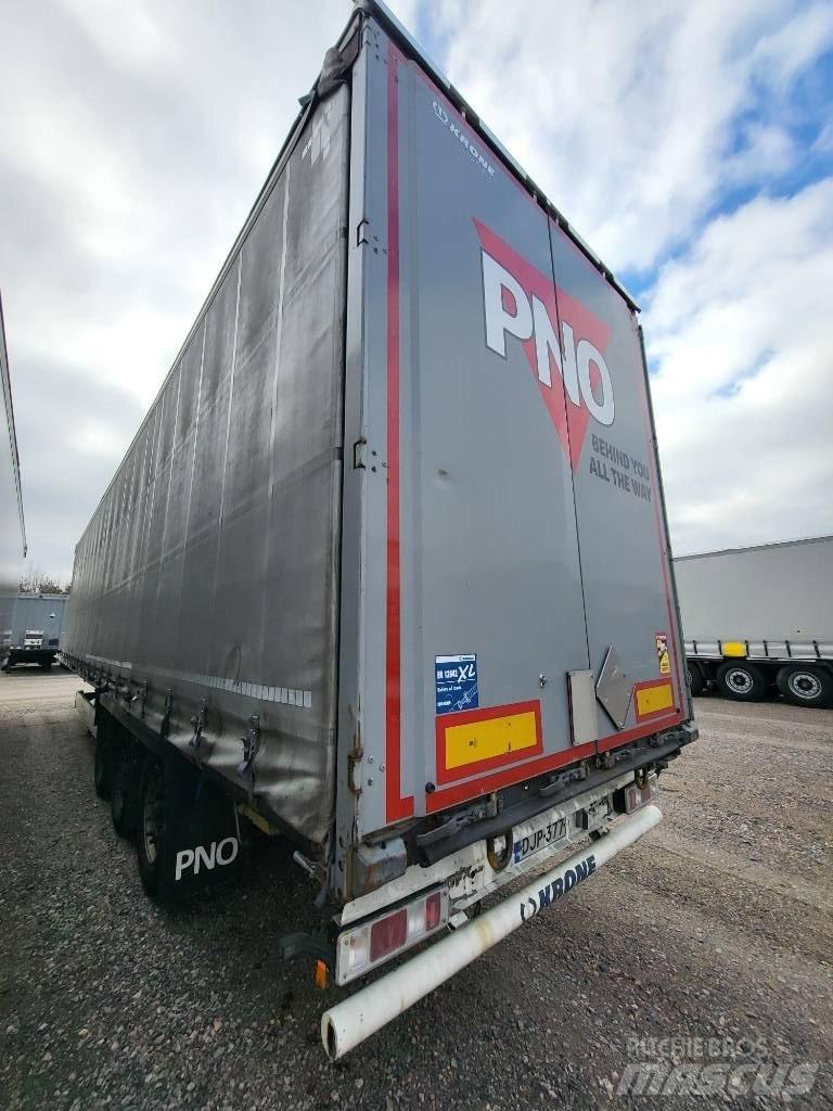 Krone Curtain Nordic Semi-trailer med Gardinsider