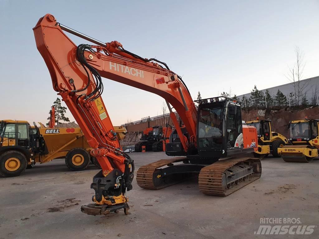 Hitachi ZX210LC-6 Gravemaskiner på larvebånd