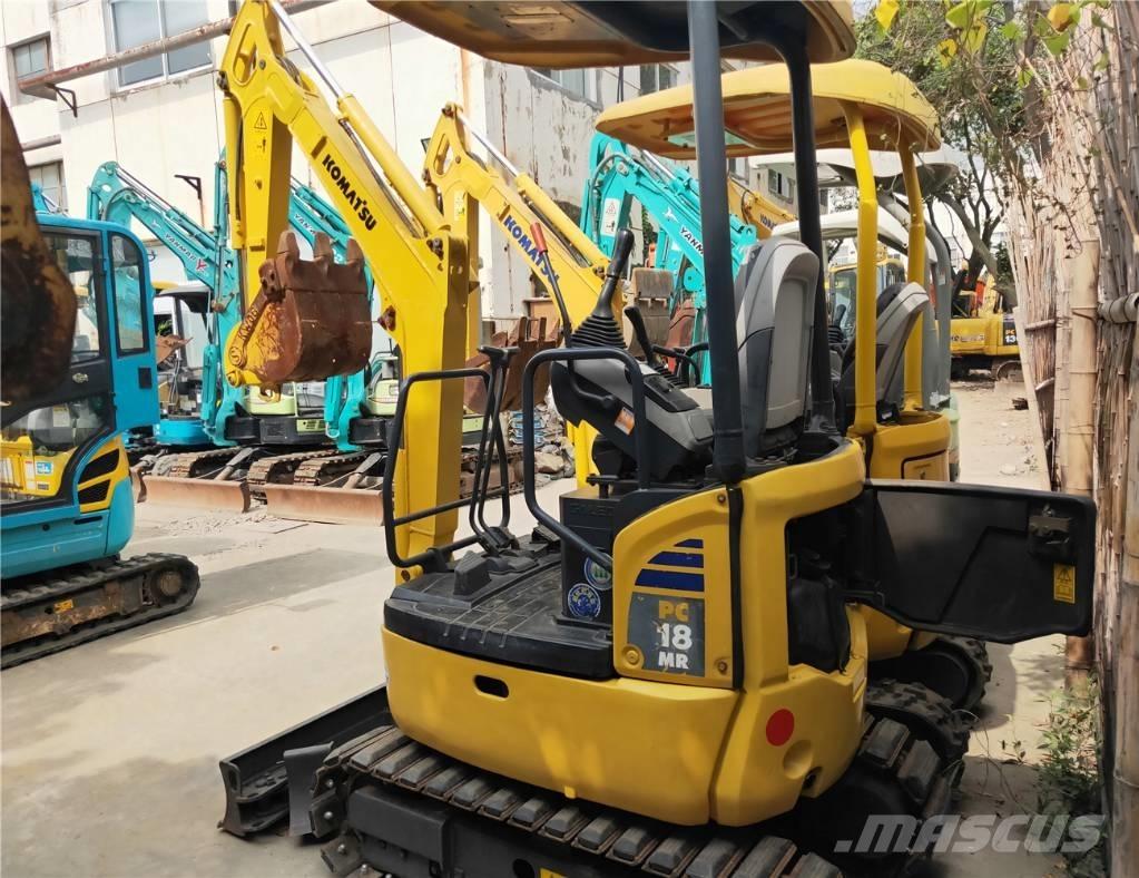 Komatsu PC18MR-3 Minigravemaskiner