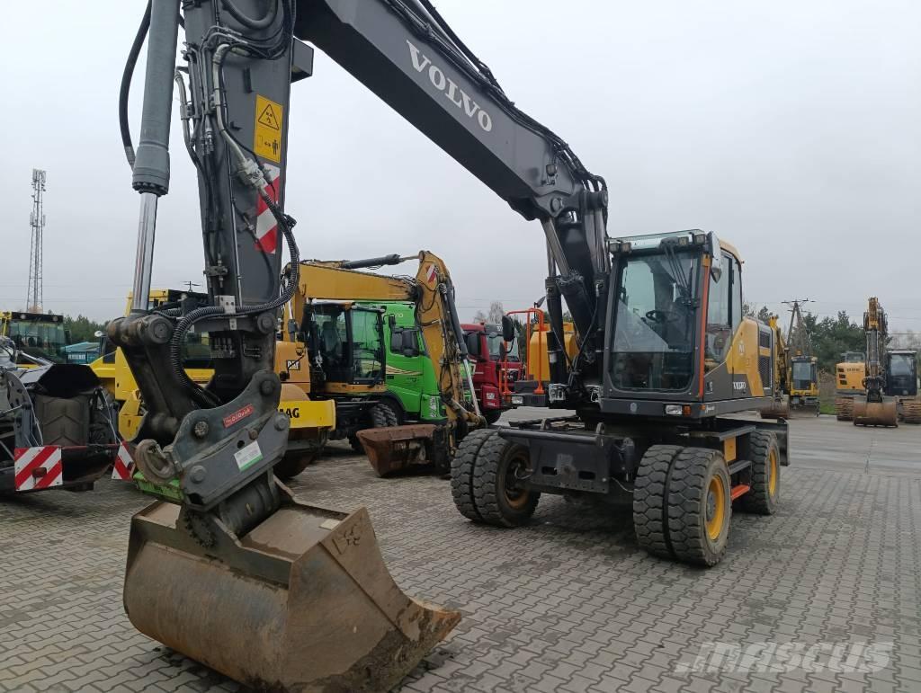 Volvo EW 220 E Gravemaskiner på hjul