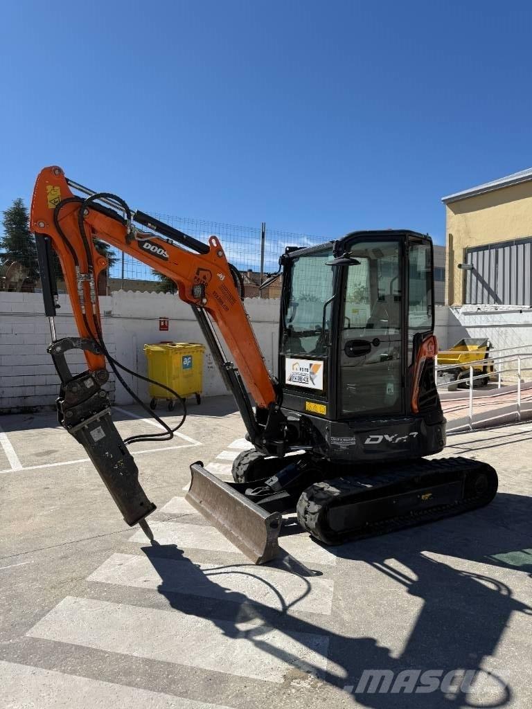 Doosan DX 27 Z Minigravemaskiner