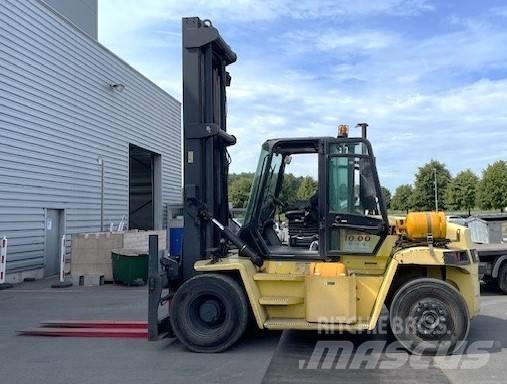 Hyster H10.00XM LPG gaffeltrucks