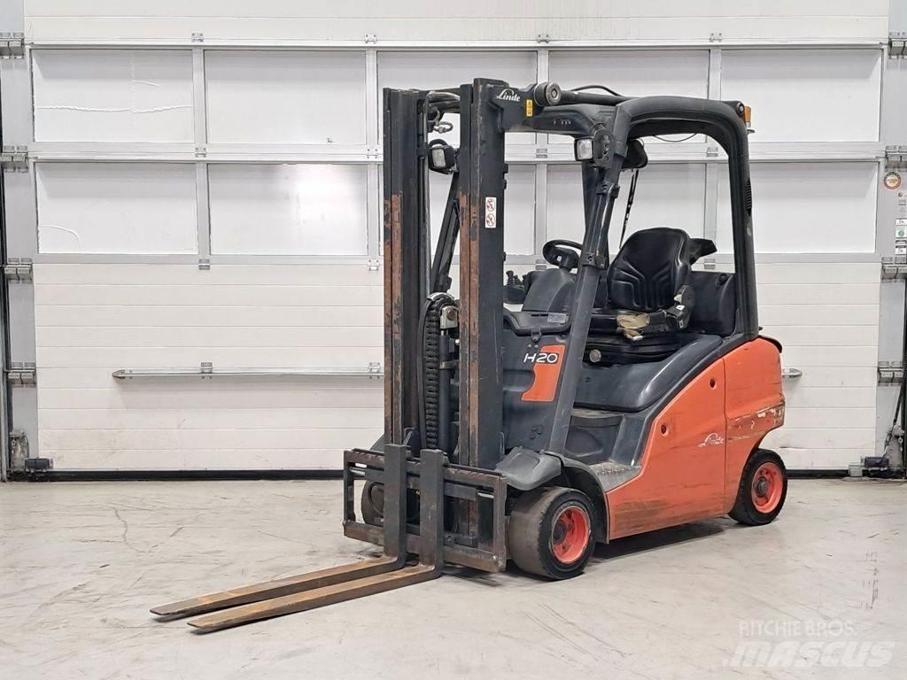 Linde H20T-01 LPG gaffeltrucks