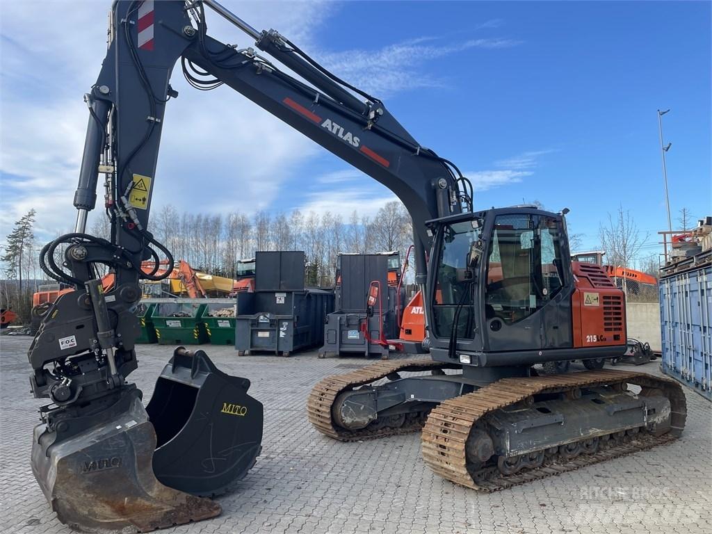 Atlas 215LC SR Gravemaskiner på larvebånd