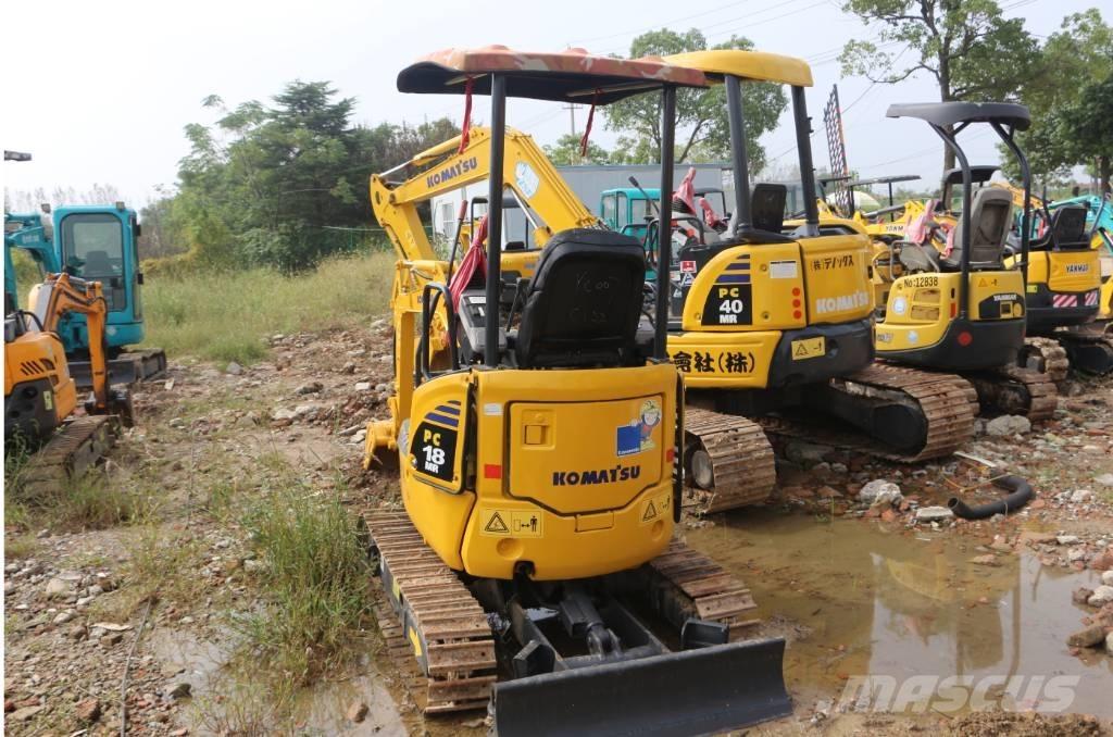 Komatsu PC 18 MR Minigravemaskiner