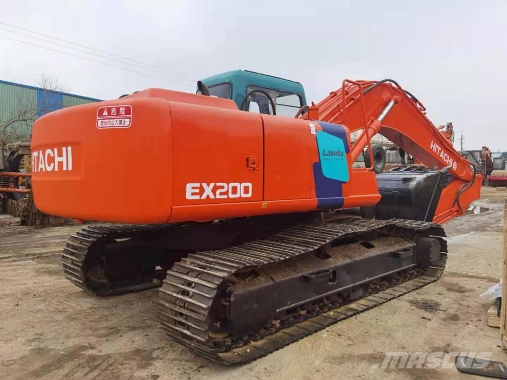 Hitachi EX 200 Gravemaskiner på larvebånd