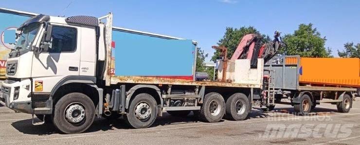 Volvo FM 460 Lastbil med lad/Flatbed