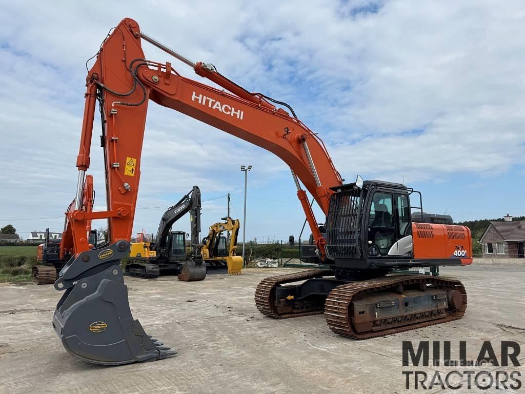 Hitachi ZX 400 Gravemaskiner på larvebånd
