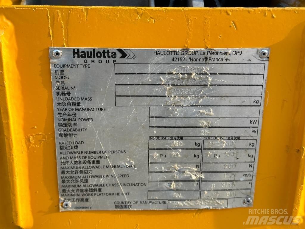 Haulotte OPTIMUM 8 Saxlifte