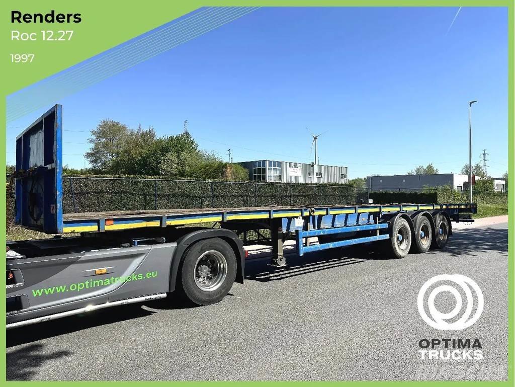 Renders ROC 12.27 Semi-trailer med lad/flatbed