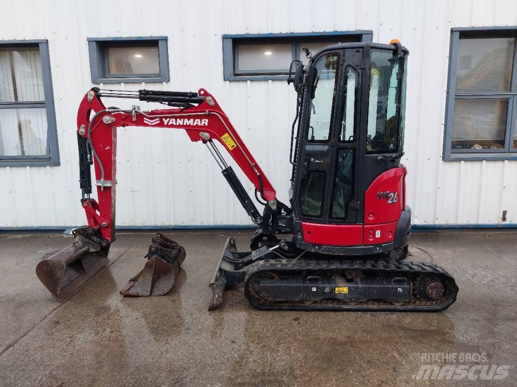 Yanmar Vio 26-6 Minigravemaskiner