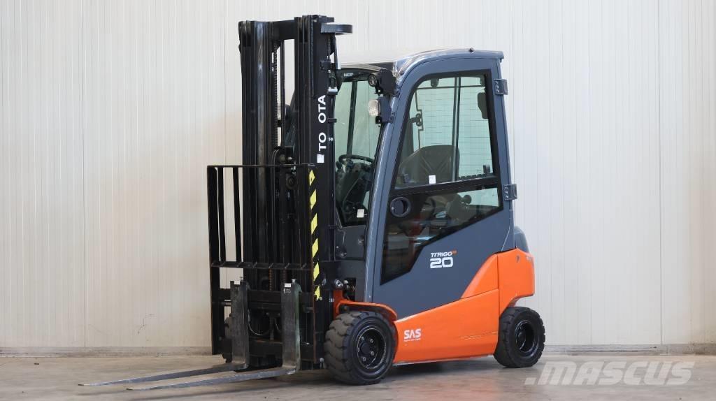 Toyota 8 FBMK 20 T El gaffeltrucks