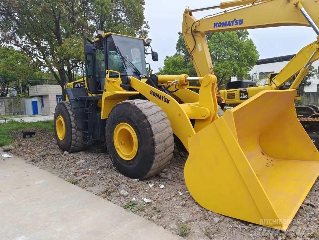Komatsu WA 470 Læssemaskiner på hjul