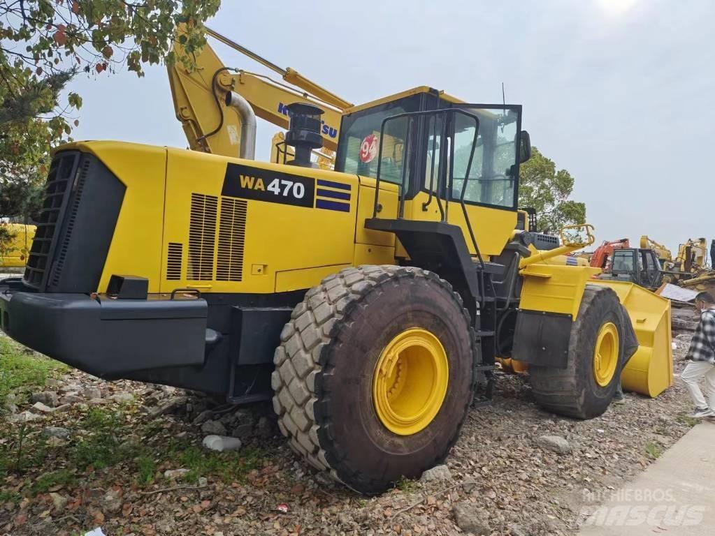 Komatsu WA 470 Læssemaskiner på hjul