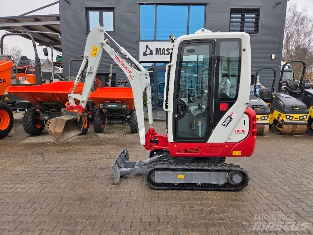 Takeuchi TB 216 Minigravemaskiner