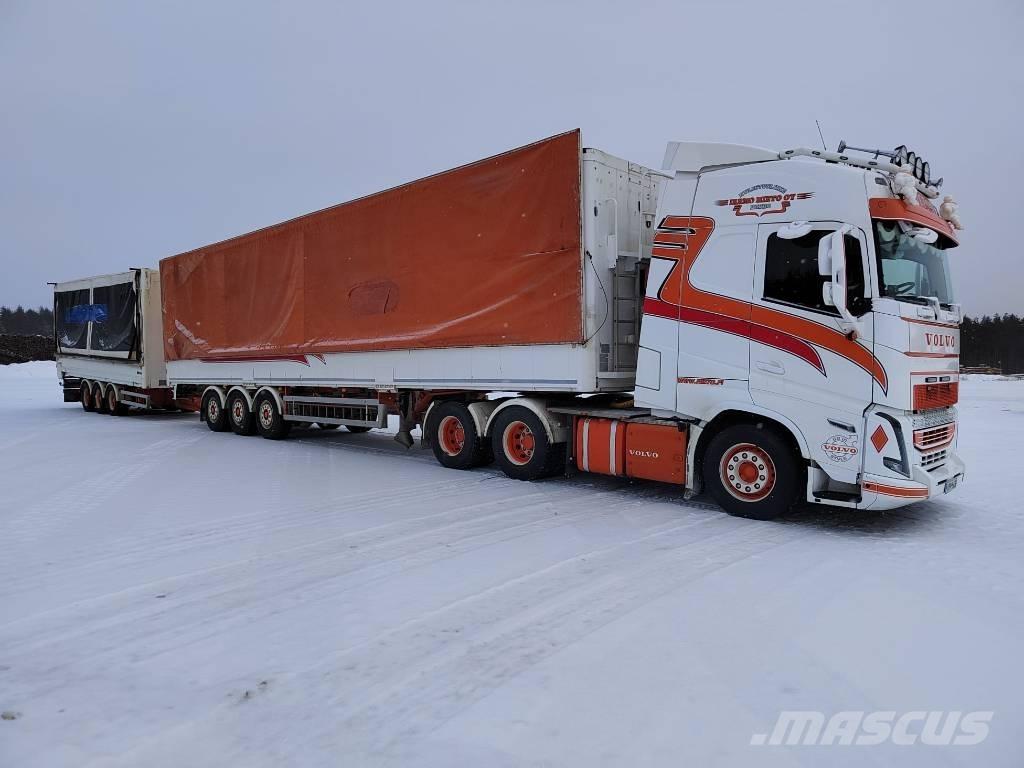 Knapen K 502 Semi-trailer til Flis