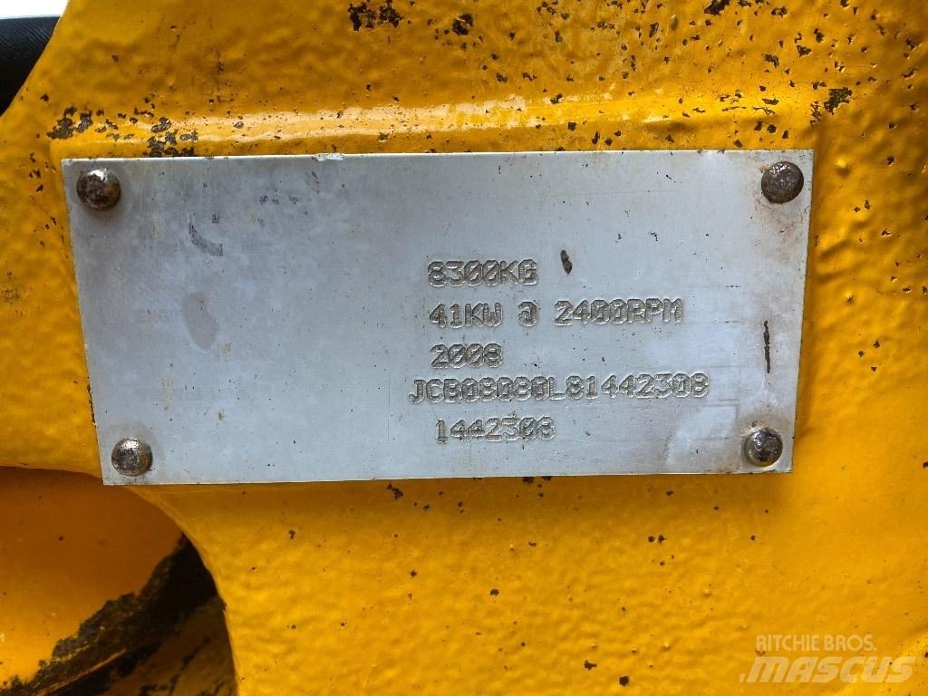 JCB 8080 Midi-gravemaskiner 7t - 12t
